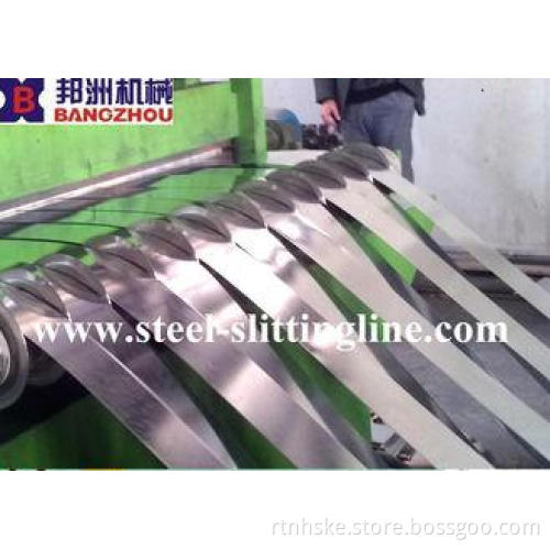 Metal Slitting Line Machine For CR / HRC With Electric Cont